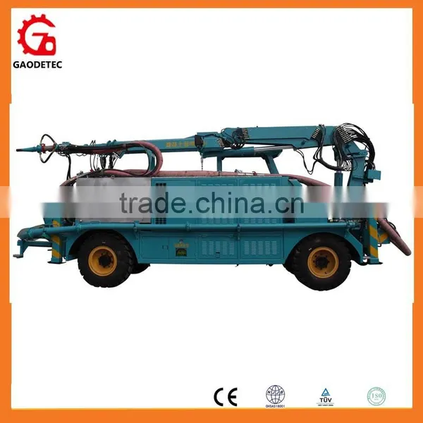 HSC-2515 Powered Robotic Telescopic Concrete Spraying System With Shotcrete Arm photo-4