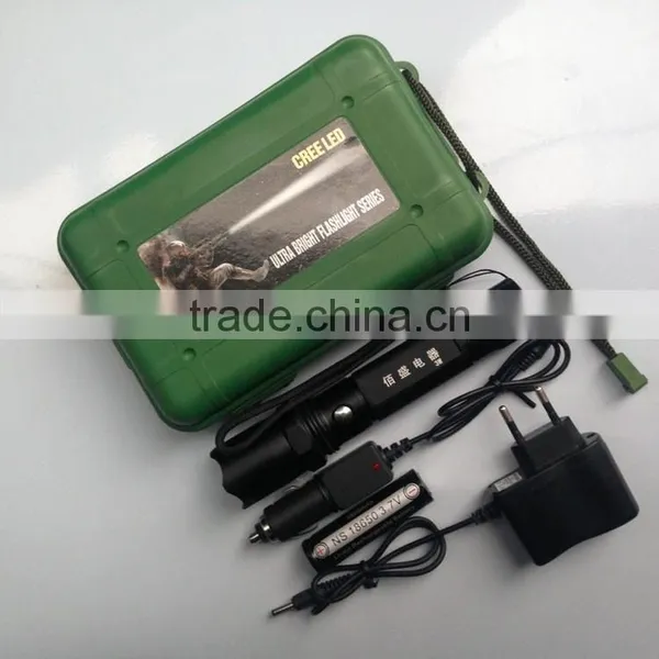High Quality 3W Rechargeable LED Flashlight Tactical Flashlight Led Torches photo-5