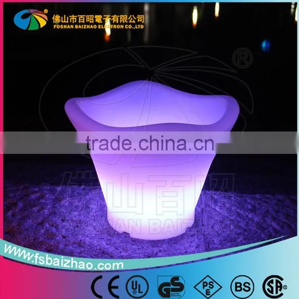Remote Control Color Changing Led Modern Clear Ice Bucket