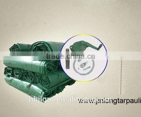 Jinlong Tarpaulin 1000d 100% Polyester Fabric, Heavy Duty Truck Tarps