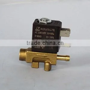 1/8X6.5mm Brass Welding Machine DC 24V 36V Air Solenoid Valve ZCQ-20B-27 photo-2