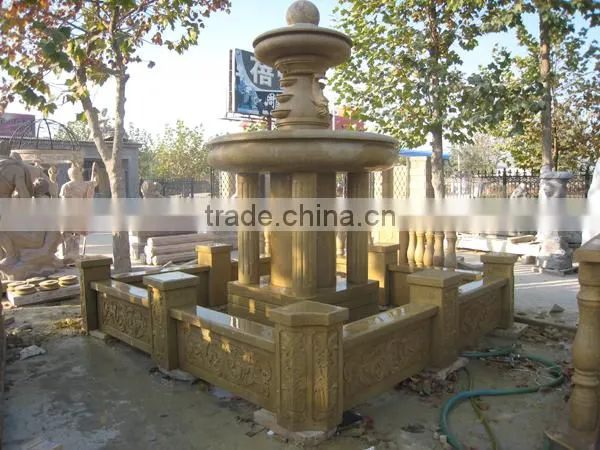 Sandstone Chinese Water Fountain photo-2
