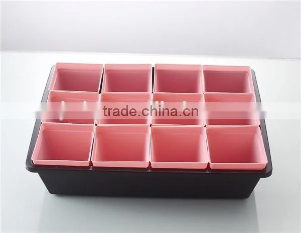 Durable 12 Cells Hole Nursery Pots Plant Seeds Grow Box Tray Insert Propagation Seeding Case Flower Pot Plug Plant Trays photo-3