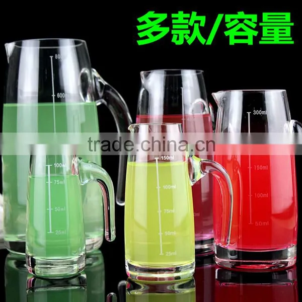 Haonai Wholesale Glass Decanter With Scale Mark photo-3