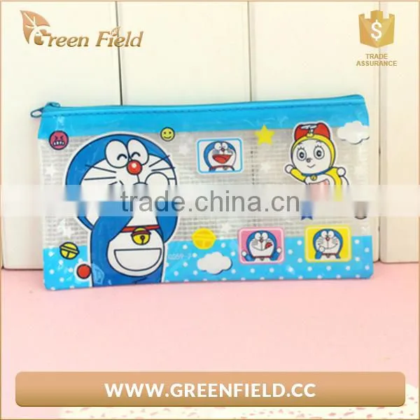2016 Fashion Durable Clear Kids Cartoon Zipper Pvc Pencil Bag photo-6