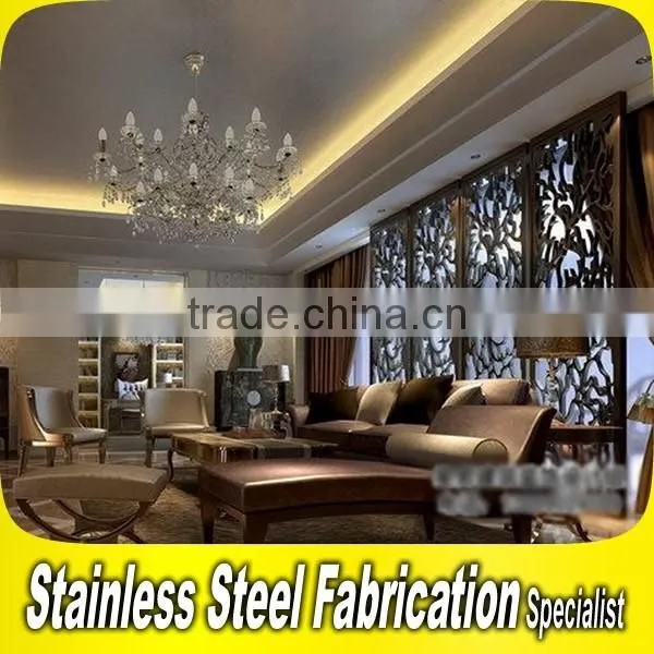 2015 Hot Sale Decorative Stainless Steel Home Room Partition Panels photo-2
