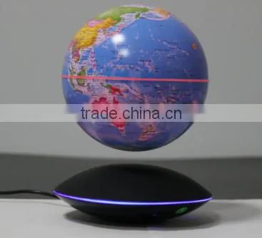 Cool Invention! Maglev Floating Global With Light Up Glow Stick photo-4