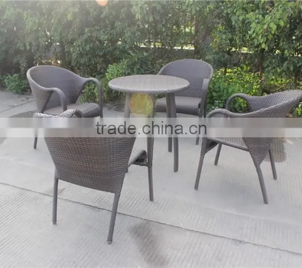 Garden Furniture Aluminum Coffee Table and Chair Set photo-5