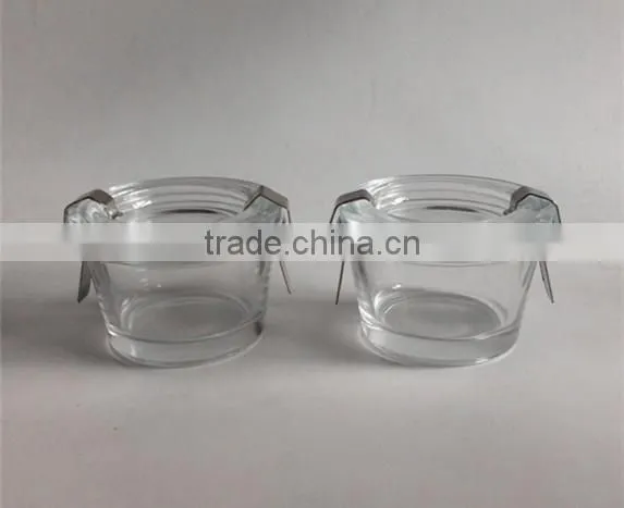 Wholesale 70 ml Small Transparent Glass Bowl With Clip Lid,glassware photo-3