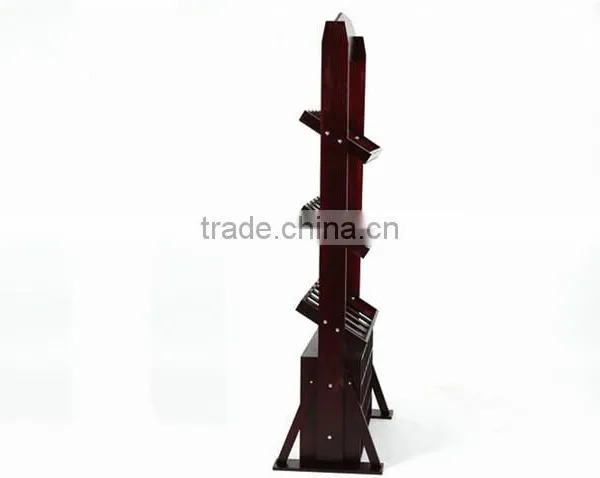 Best-selling Color Painting Large Wooden Wine Rack photo-2