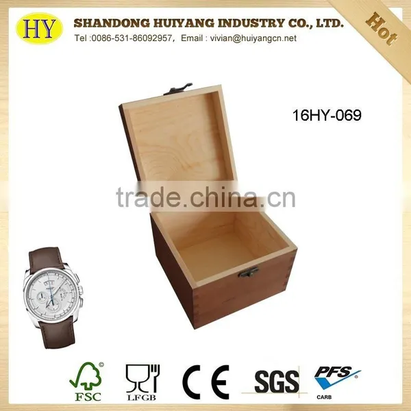 FSC Vintage Dovetail Solid Wood Watch Box photo-2