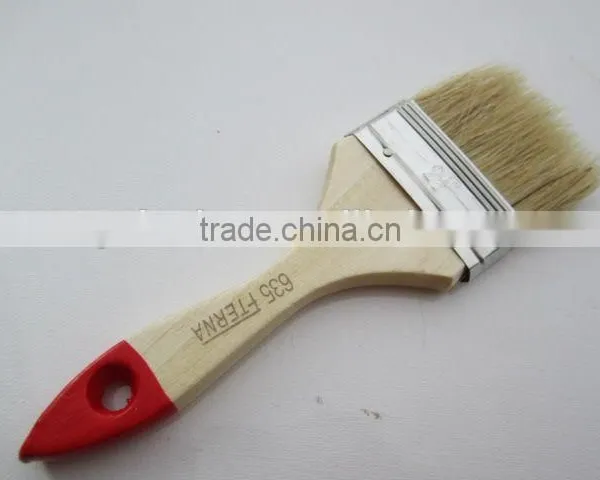 2" Bristle Paint Brush Wooden Handle photo-6