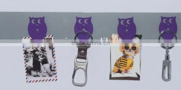 Iron Board+4pcs Flower Shape Magnet Hook photo-2