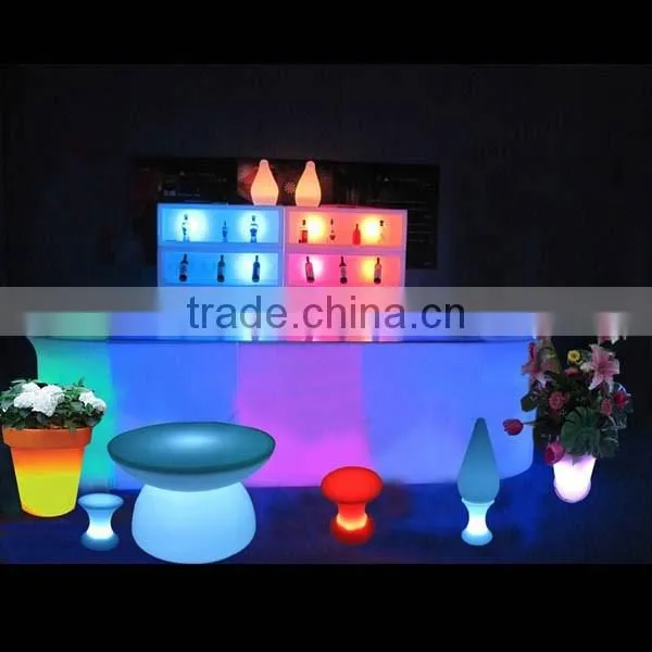 Rechargeable Led Recliner Barcelona Hotel Reception Furniture, Led Counter photo-3