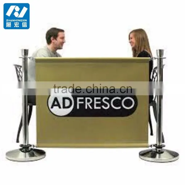 Sidewalk Cafe Banners & Barriers | Outdoor Sign Posts & Line Stands photo-4