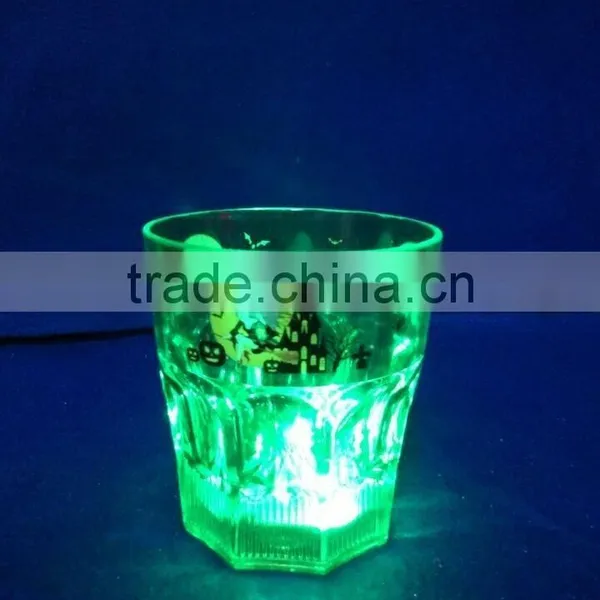 Halloween Party Decoration Plastic Mug Cup With Led Light photo-4