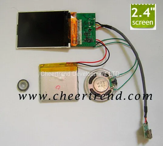 Digital 2.4, 4.3, 5, 7, 10.1 Inch Usb Video Greeting Card Module / Video Player Greeting Card/greeting Card Video Player photo-3