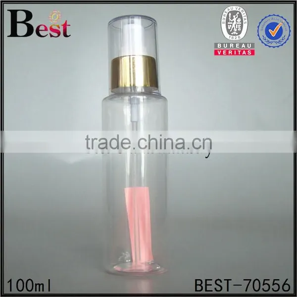 2017 Hot New Products Round Shoulder Screen Printing Cosmetic Toner Fragrance Perfume White 100ml Plastic Spray Bottle photo-6