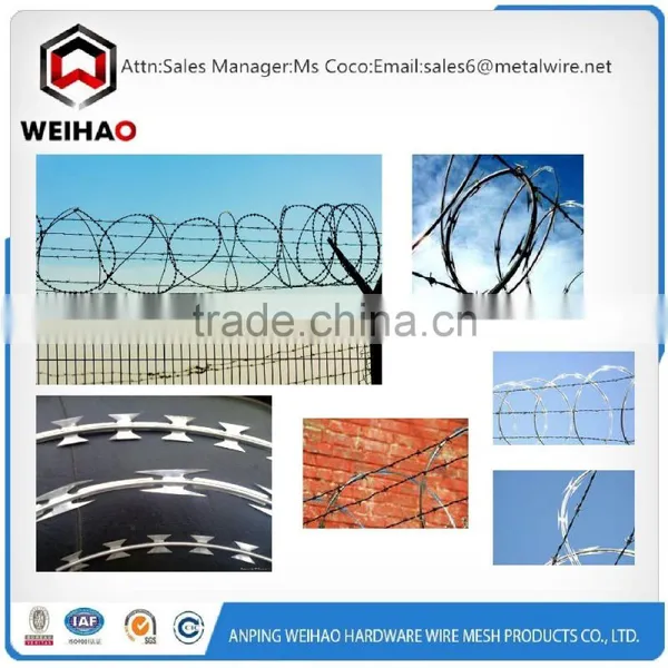Razor Wire Fence Direct Selling Sufficient BTO-22 Razor Barbed Wire/razor Wire photo-3