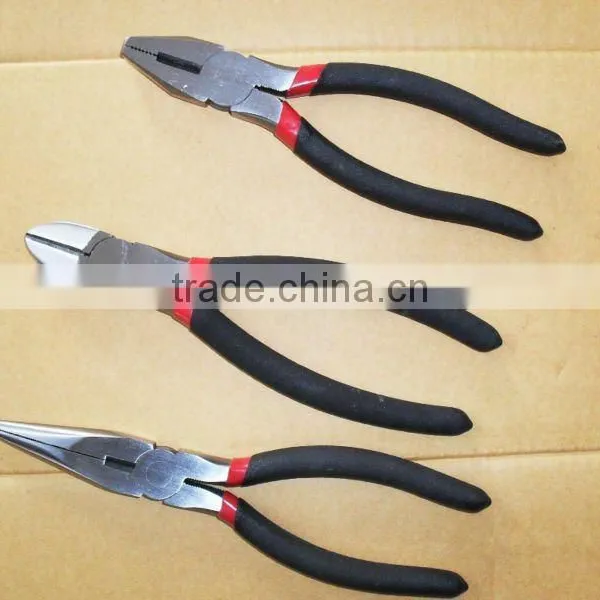 Professional Dipped PVC Handle Diagonal Cutting Pliers photo-4