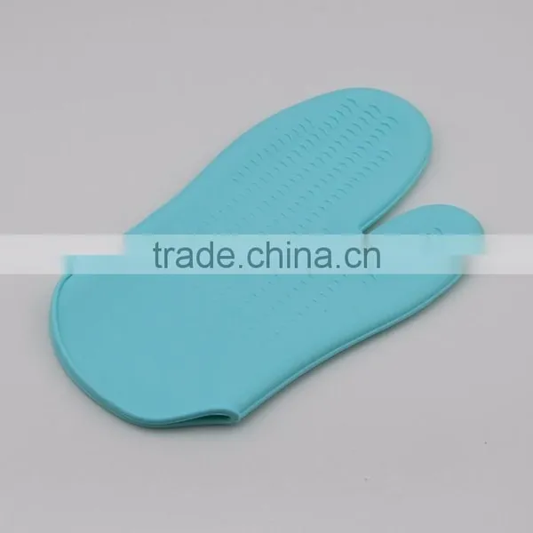 Hot Sale Colorful Kitchen Waterproof Silicone Oven Mitt photo-3