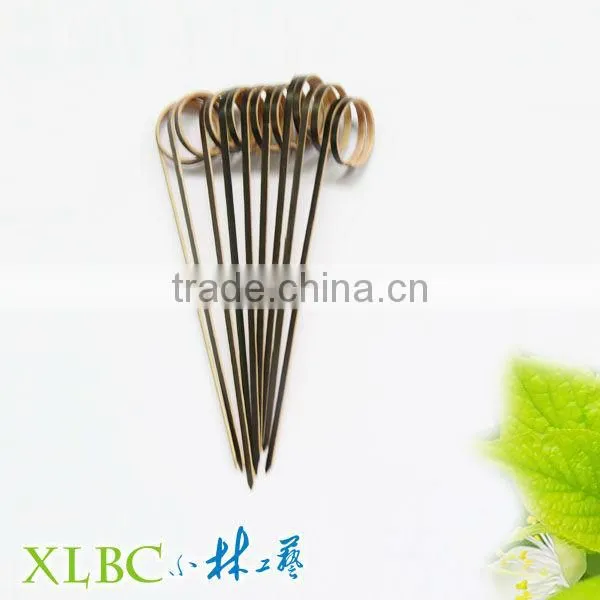 Colored Bamboo Knotted Skewer photo-3