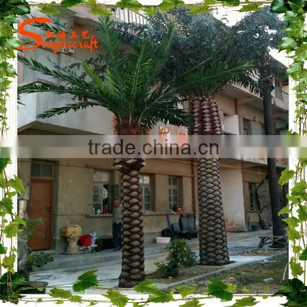 New Design Manufacturer China Artificial Palm Tree Outdoor Decoration Artificial Palm Tree Fake Artificial Palm Tree for Sale photo-5