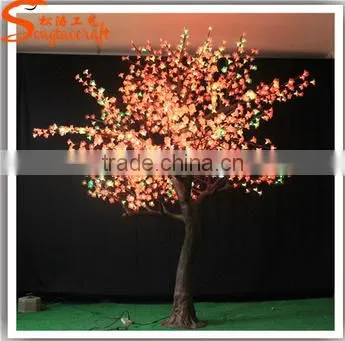 Factory Wholesale Artificial Customized Led Flower Tree Cherry Blossom Tree photo-4