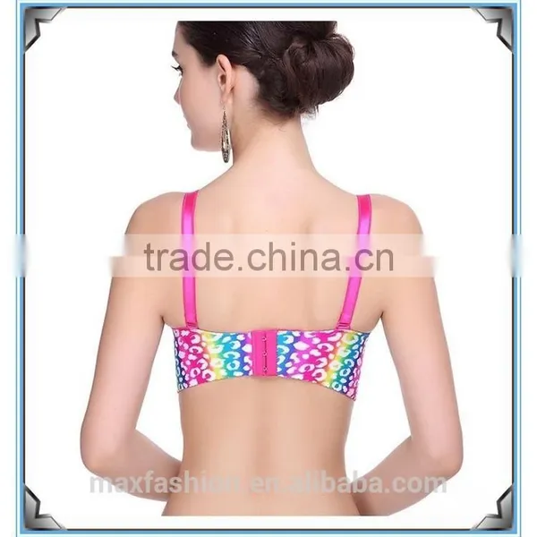 Fashionale Design Hot Sale Woman Sexy Printed Bra photo-6