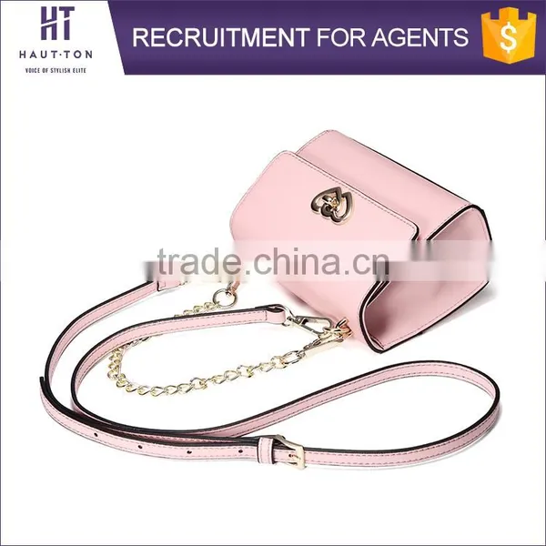 New Style Fashion Woman Genuine Split Cow Leather Messenger Bag Top Selling Casual Ladies Chain Shoulder Bag For Sale photo-5