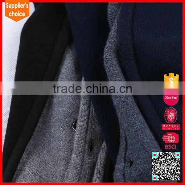 Hot Selling Deep v Neck Vest Hand Knitted Button Front Sweater Vest photo-4