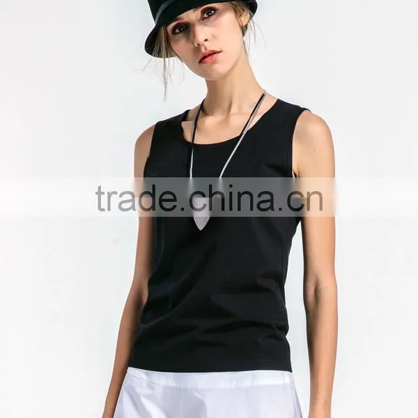 Custom Fancy Casual Loose Tank Tops Wholesale photo-2