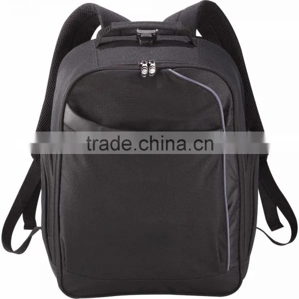 Checkmate TSA 15" Computer Backpack - Laptop-only Section Unfolds to Lay Flat on the X-ray Belt and Comes With Your Logo photo-6