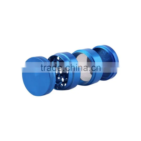 4 Parts 40mm 1.968'' CHROMIUM" Zinc Alloy Metal Herb Grinder Crusher Tobacco Spice Crusher Smoking Grinder Sets Hot Search photo-2