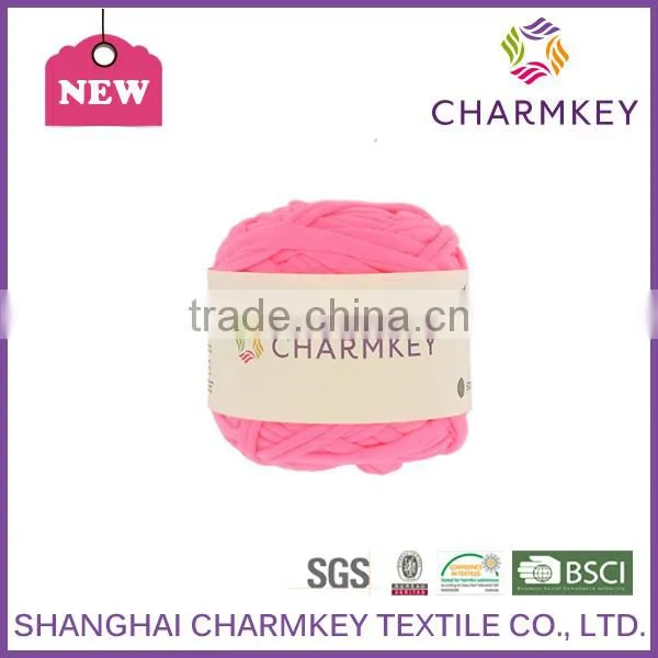 Charmkey Most Popular Fancy Crochet Yarn Jersy Yarn Free Yarn Samples photo-4