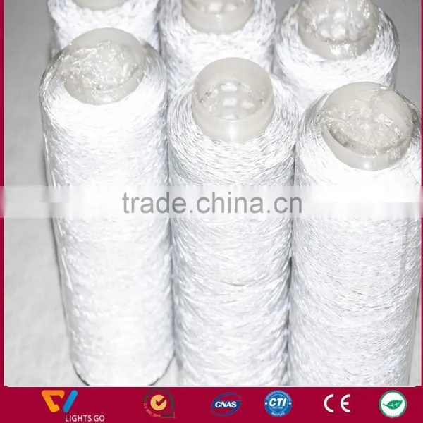 High Visible Double Side Machine Knitting Reflecting Yarn photo-5