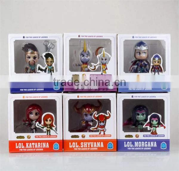 SV-LOL012 (Popular League of Legends )LOL Action Figure Wholesale Game Toys League of Legends Figure Set 6pcs With Retail Box photo-4