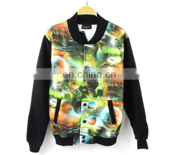 Wholesale Sublimated Modern Team Light Weight Ladies Baseball Jacket photo-3