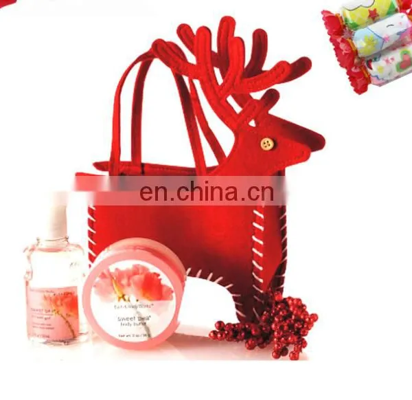 Deer Christmas Gift Bags Wedding Christmas Cosmetic Packing Bags Supplies
