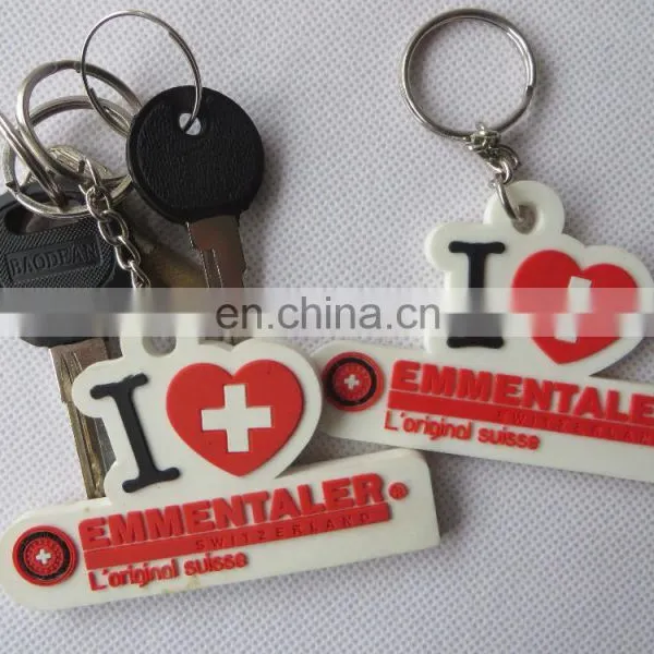 Custom Soft Eco-friendly Pvc Keychain for Business Gifts photo-3
