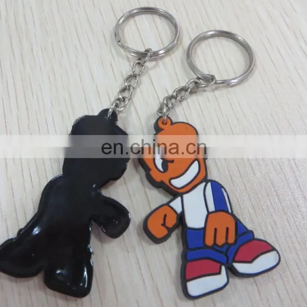 2016 New Custom Design Silicone Keychain With One Side Embossed Logo photo-3