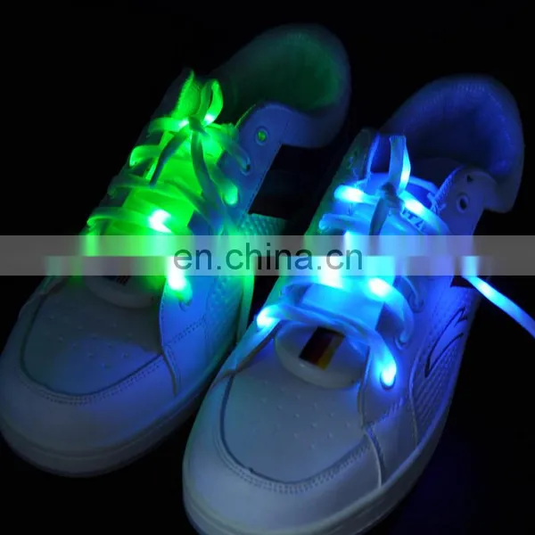 Hot Sale Party Decoration Custom LOGO Nylon Light Up Led Shoelace photo-4
