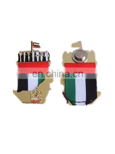 Souvenir UAE National Day Gift Items Keychain Soft Enamel UAE Flag Keyrings photo-2