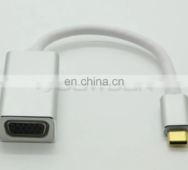 USB-C to VGA Adapter Type-C USB C to VGA Adapter for Apple New Macbook/ Chromebook Pixel photo-6