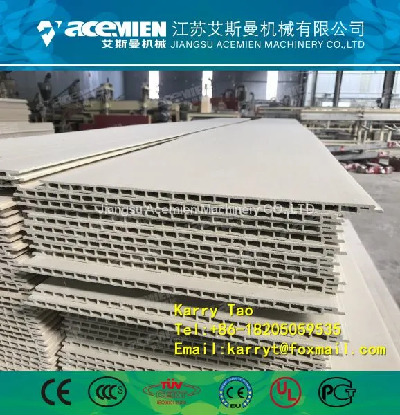 PVC/PE/PP Decking Production Line photo-4
