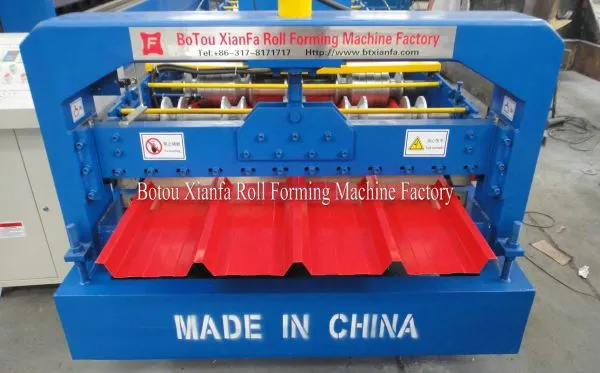 Metal Thin Panel Roof Tile Forming Machine photo-3