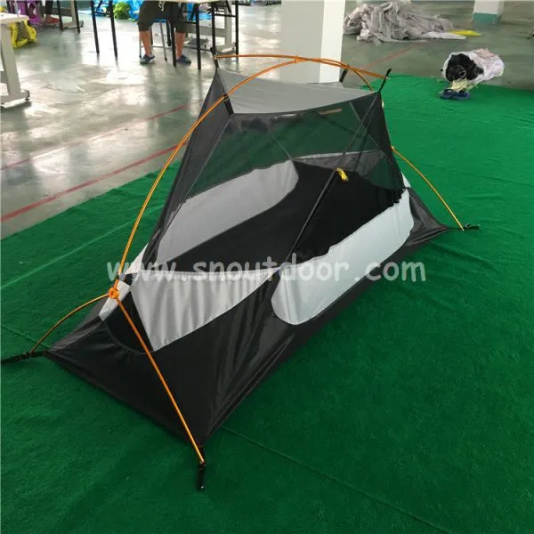 Hiking Tent 1 Person Camping Tent Aluminium Pole SN-ZP041 photo-5
