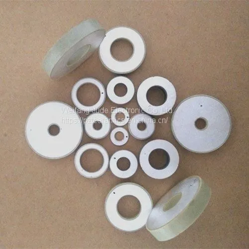 Piezoelectric Ceramic Ring Component Piezoceramic Supplier
