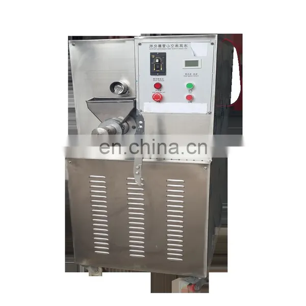 Commercial Automatic Extruded Puffed Corn Snacks Machine With Ice Cream Hollow