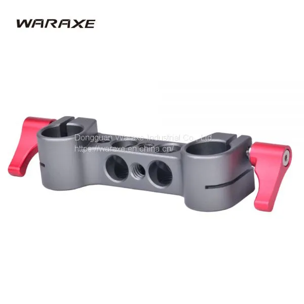 WARAXE DUAL RAILBLOCK CONNECTOR SUPPORT BRACKET FOR 15MM RAIL ROD SUPPORT SYSTEM 1970-G photo-2
